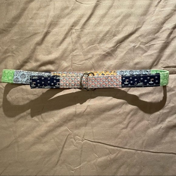 Vineyard Vines cotton multicolored belt - girls size large? - Picture 4 of 4